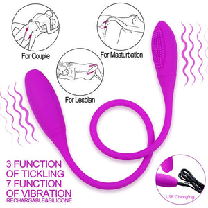 Snaky Double End Vibrator