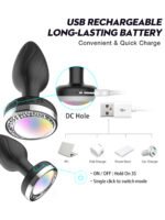 Anal LED plug